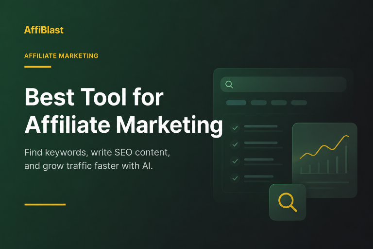 Best Tool for Affiliate Marketing